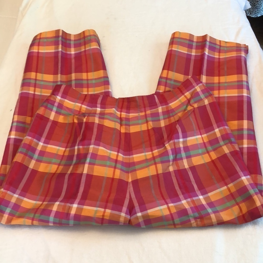 Diane Gilman Collection 100% Silk Lined Capris M